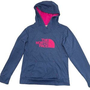 The North Face Women's Blue & Pink Pullover (Sz M)